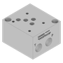 Aluminum Valve Subplate - AD05SPRVC8P