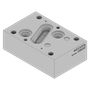 Aluminum Crossover Cover Plate - AD07COPM