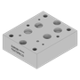 Aluminum Valve Subplate - AD07SPB12S