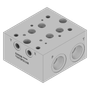 Aluminum Valve Subplate - AD07SPSO16B