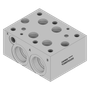 Aluminum Valve Subplate - AD08SPSO20S