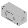 Aluminum Header Block - AH0000204P