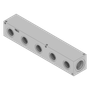 Aluminum Header Block - AH1800524S