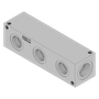 Aluminum Header Block - AH1800320B