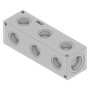 Aluminum Header Block - AH0900324S