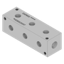 Aluminum Header Block - AH0900304T
