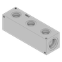 Aluminum Header Block - AH1800324S