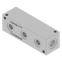 Aluminum Header Block - AH1800304B