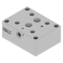 Aluminum Valve Subplate - AI08SPS12S