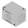 Aluminum Header Block - AH1800108S