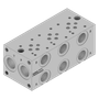 Aluminum FlexMount Manifold - LAD03P032S/S