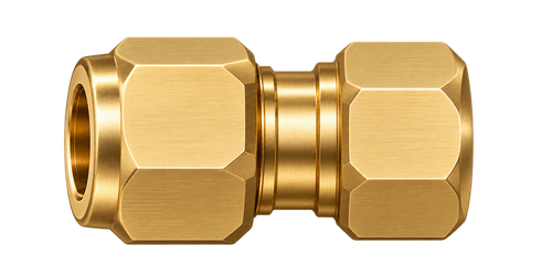 DCA brass compression fitting