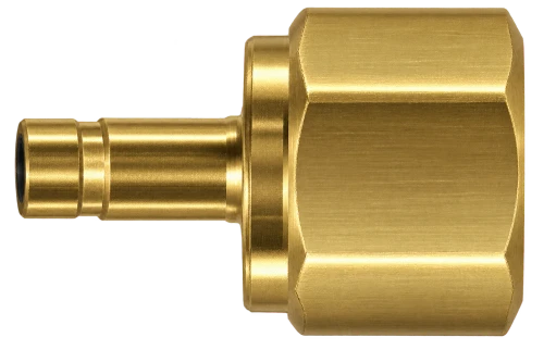 DHC brass compression fitting