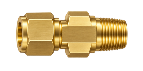DCTZ brass compression fitting