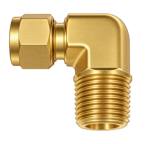 DLN brass compression fitting