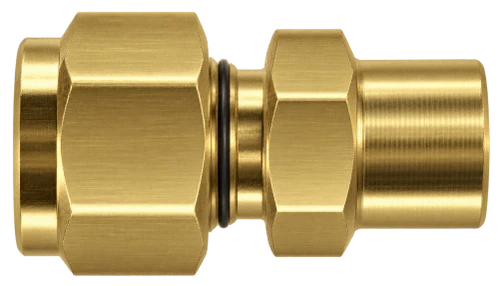 DCB brass compression fitting