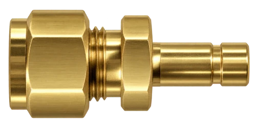 DRE brass compression fitting
