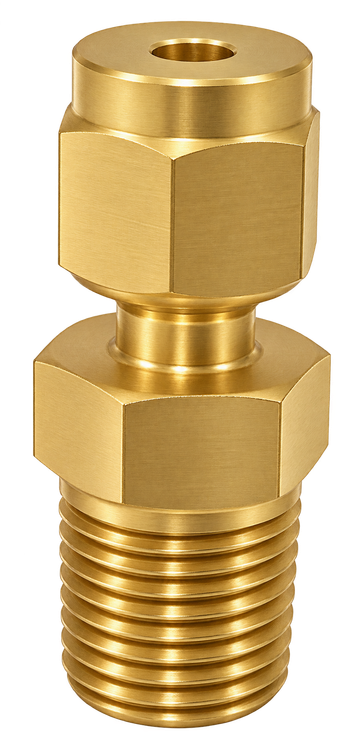 DCT brass compression fitting