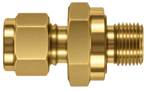 DCO brass compression fitting
