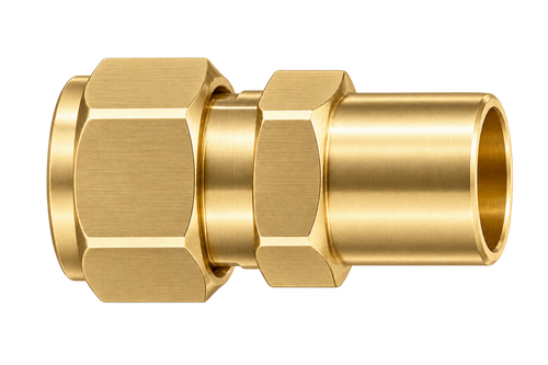 DCW brass compression fitting