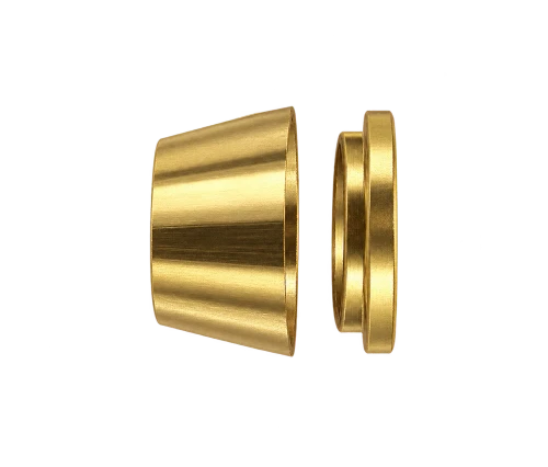 DOS brass compression fitting