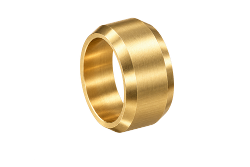 DOB brass compression fitting