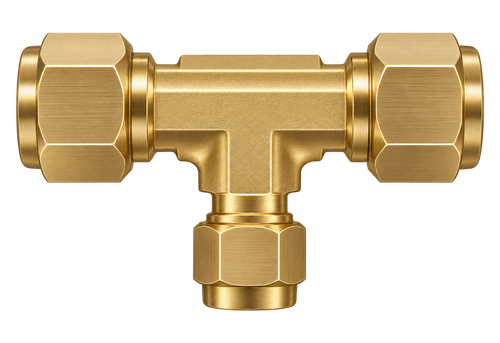 DTR brass compression fitting