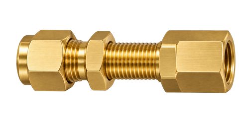 DSS brass compression fitting