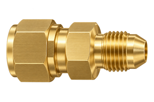 DUC brass compression fitting