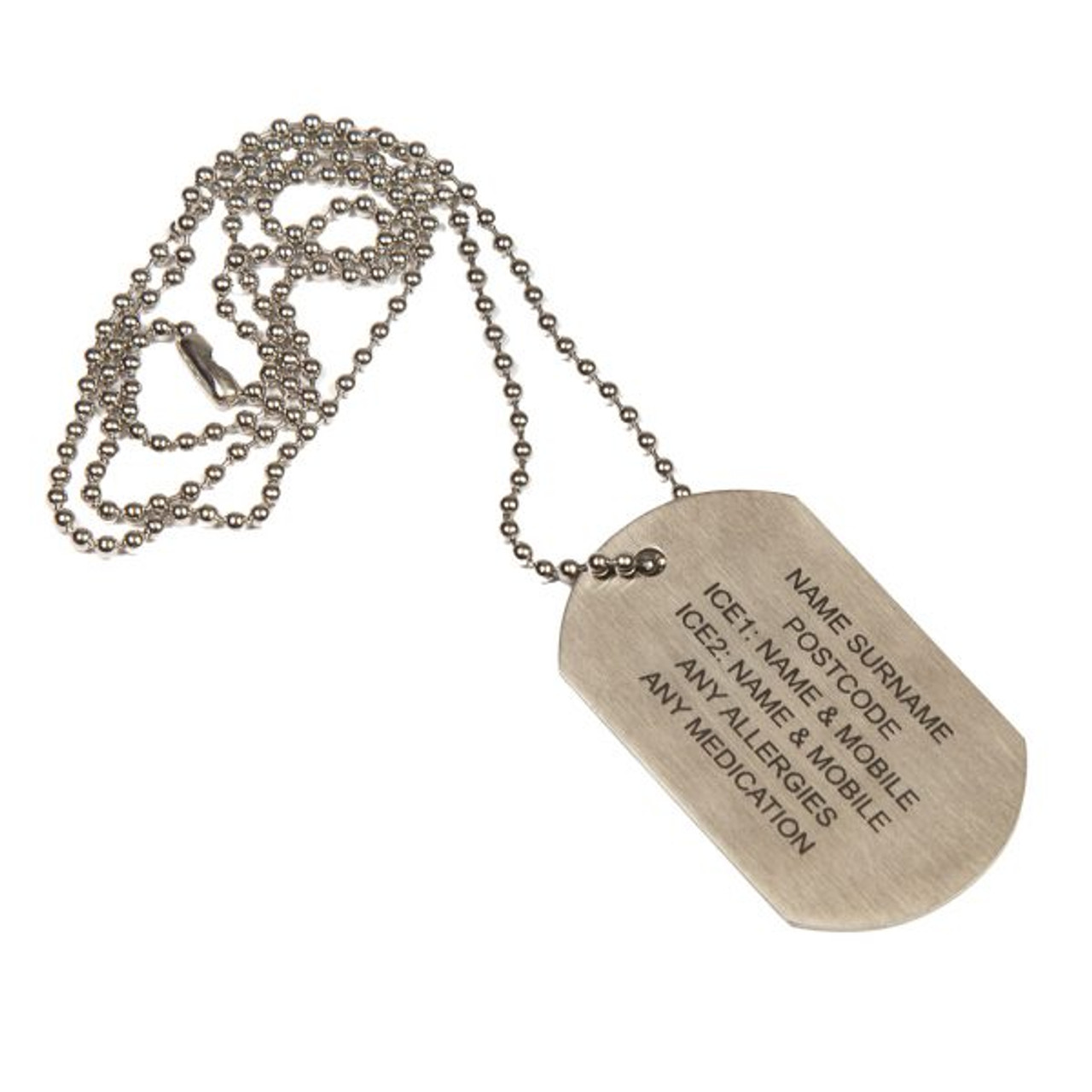 Military tag shop chain