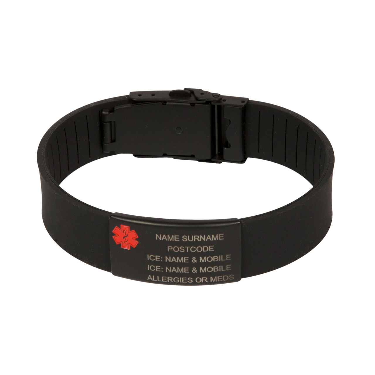 STEALTH PRO MEDICAL CYCLING RUNNING SPORT BRACELET ICE ID