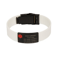 ICE ID - Black Stealth Pro / Cycling / Running / Sport Bracelet