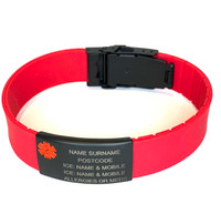 ICE ID - Black Stealth / Pro Medical Strap ICE ID - Black Stealth / Pro Medical Strap