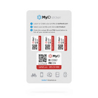MYID STICKER SET (Set of 4)