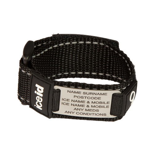 ICE ID - Velcro Bracelet