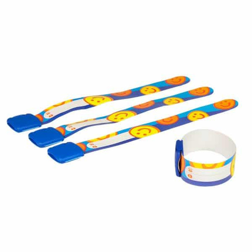 ICE ID - Kids Waterproof Write On Straps (Pack of 4)