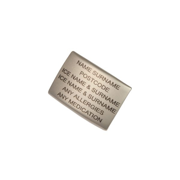 ICE ID - Pro Curved Replacement Tag