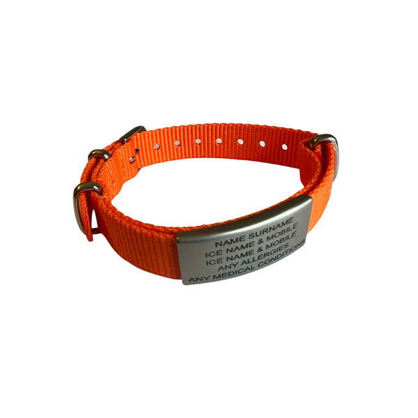 ICE ID - Nylon Thin Bracelet