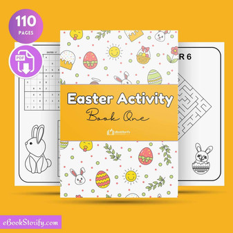Easter Activity Book for Kids Vol 1 - Christian Worksheets eBookStorify