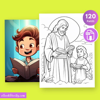 120 Sweet Jesus Bible Coloring Pages for Kids - Fun Art eBookStorify