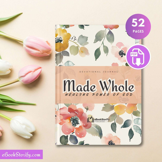 Christian Faith Healing Devotional Journal - Prayer Bible Study eBookStorify