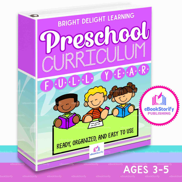 Preschool Curriculum Full Year Printables - Whole Child Education - eBookStorify