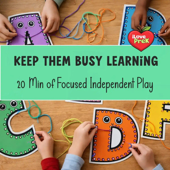 Teacher and parent resource guide included with 8 activity ideas and prep tips for alphabet lacing cards