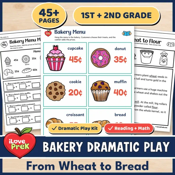 Bakery unit for 1st and 2nd grade.
