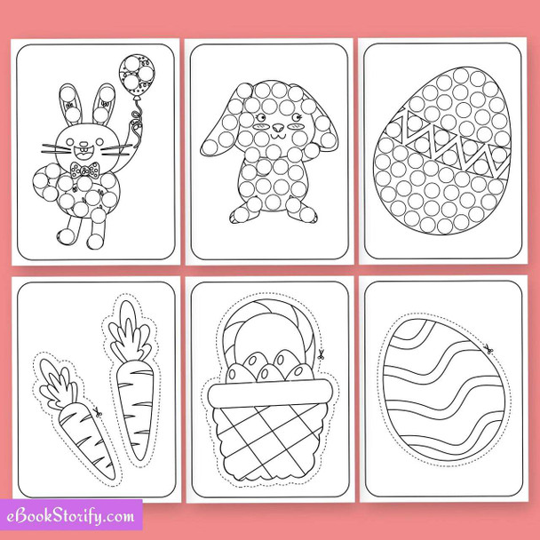 Easter Activity Book for Kids Vol 2 - Christian Worksheets eBookStorify