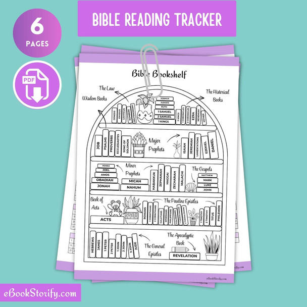 Bible Reading Tracker Vol 2 - Scripture Log eBookStorify