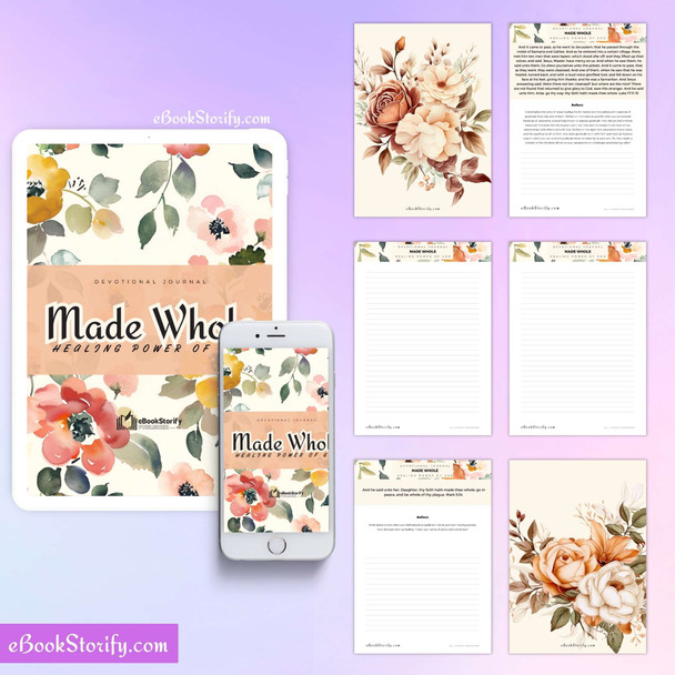 Christian Faith Healing Devotional Journal - Prayer Bible Study eBookStorify