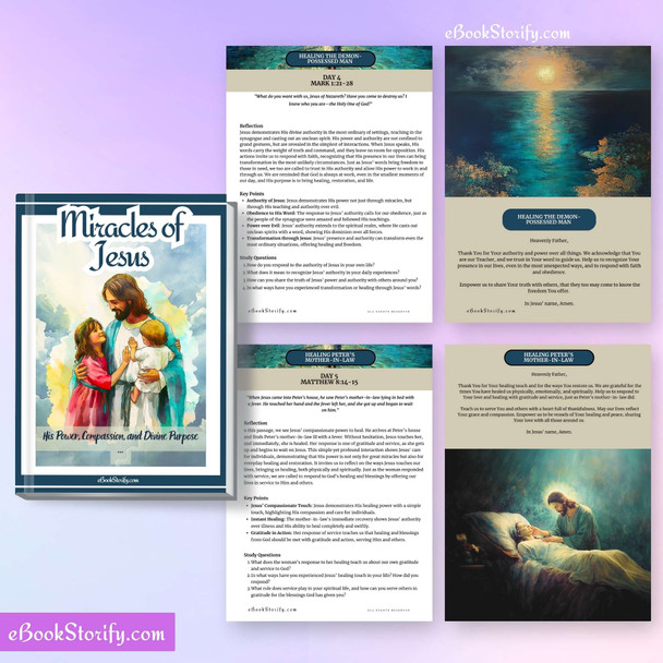 Jesus Miracles - Faith Healing Devotional eBookStorify
