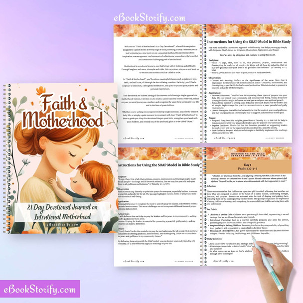 Mothers Devotional Bible Study - Faith Purpose eBookStorify