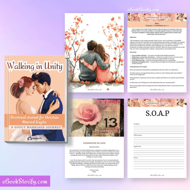 30-Day Marriage Bible Study - Faith Journal eBookStorify